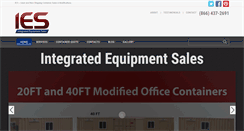 Desktop Screenshot of integratedequipmentsales.com