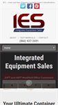 Mobile Screenshot of integratedequipmentsales.com